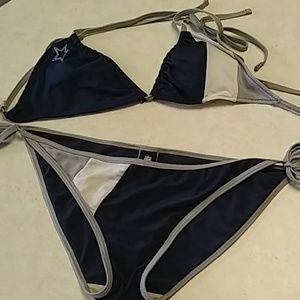 Dallas Cowboys sz L bikini NFL sexy